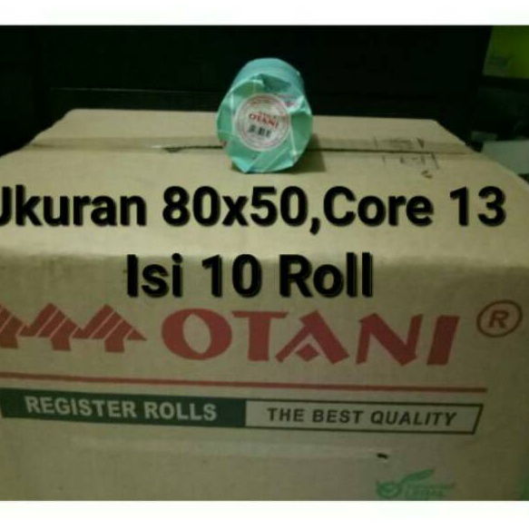 

Ekstra Kes Struk Thermal Uk8x513 Isi 1Roll Merk Otani