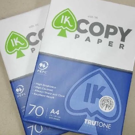 

KI3 Kes HVS A4 7gram IK COPY PAPERKes Fotocopy A4Office Paper
