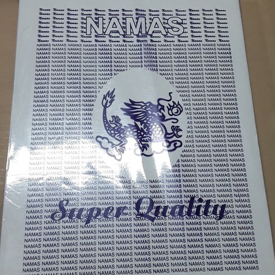 

FG2 Kes Buram Koran Merk Nagamas Namas isi 4 lembar