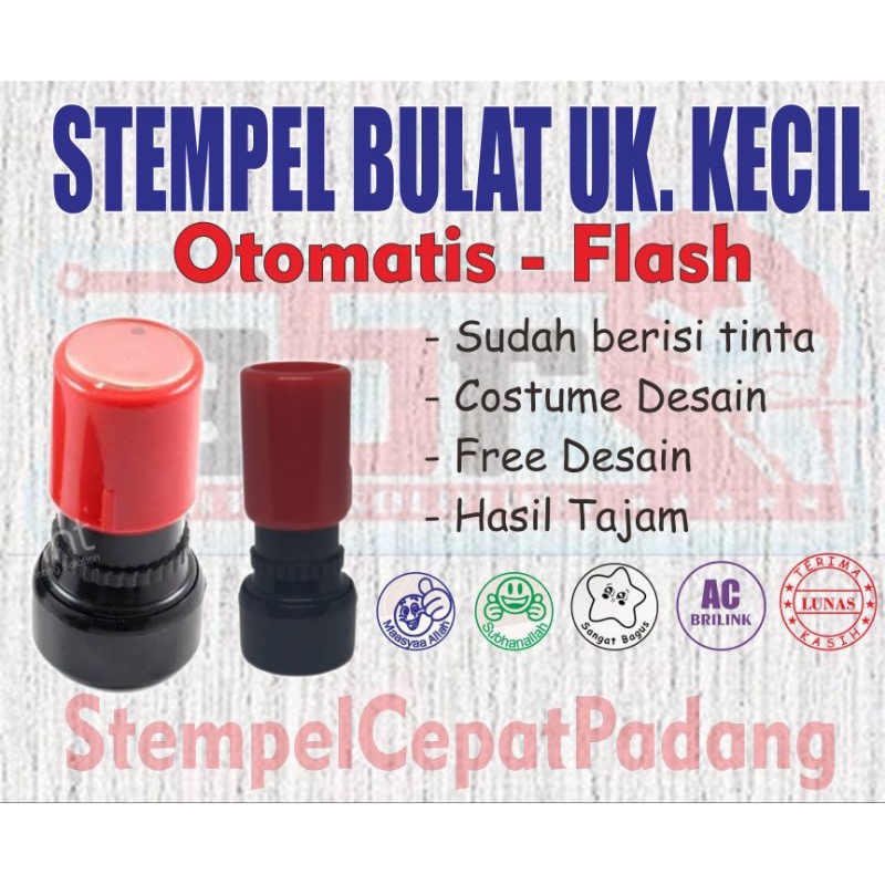 

STEMPEL WARNA BULAT UKURAN KECIL MURAH!!! Free Desain,Sehari Siap!!!