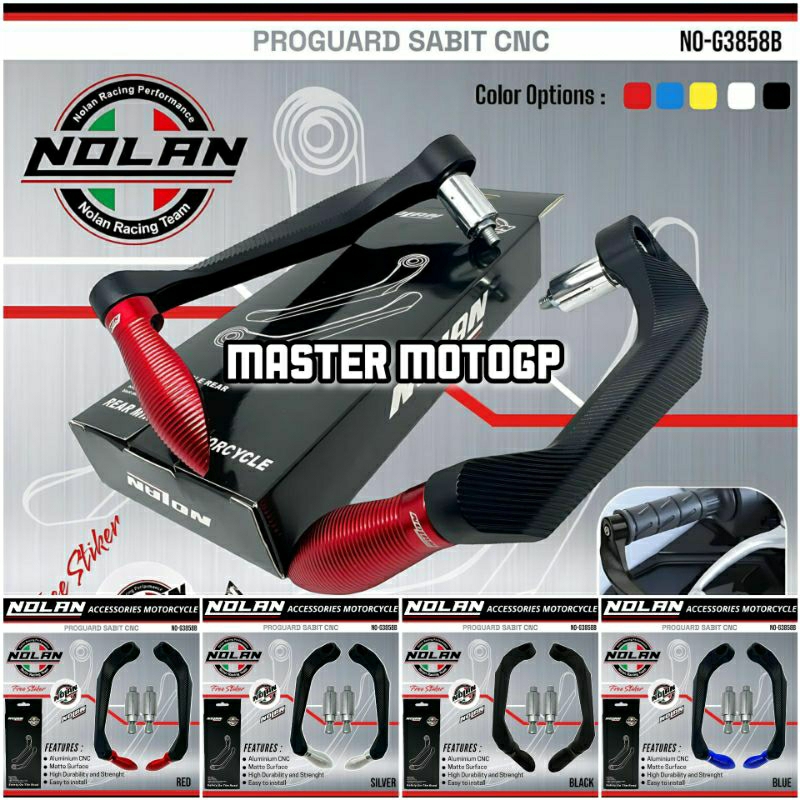 proguard Racing Domino A350 Nolan Proguard jalu stang Vario Beat mio nmax aerox vixion scoopy Xmax l