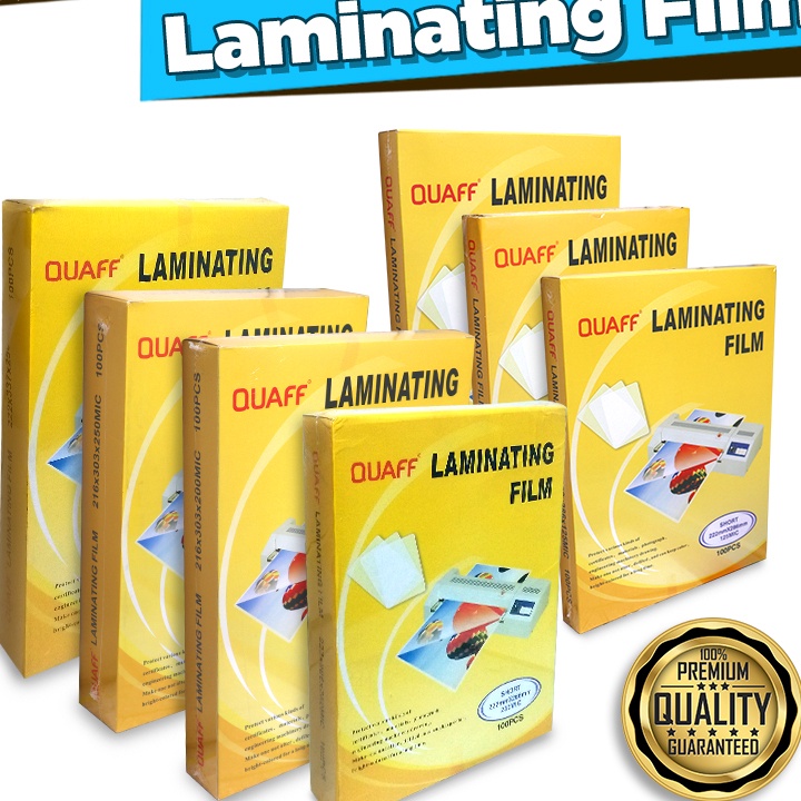 

Termurah Plastik Laminating FIlm A4 Size 381125 micron 1 PCS GrakitecQuaff Brand