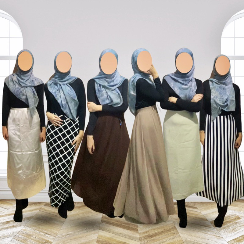 PRELOVED ROK PANJANG ROK PAYUNG ROK SPAN