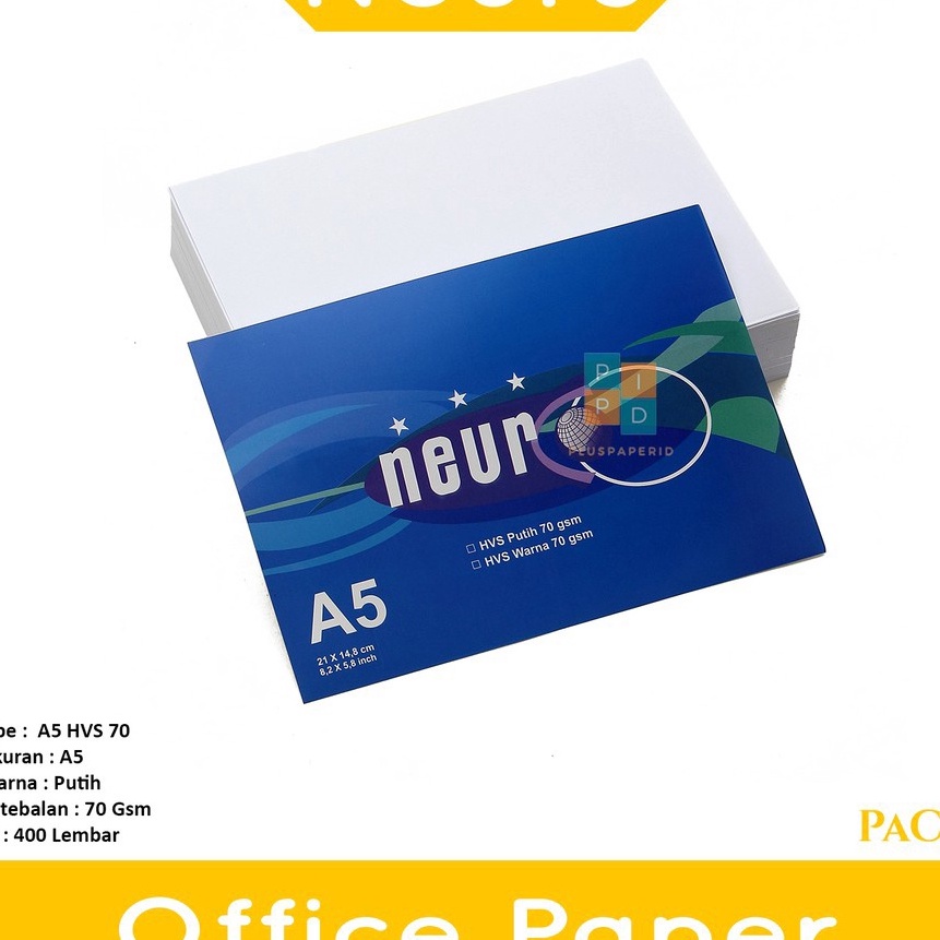 

KF7 NEURO Kes Hvs Ukuran A5 Putih Pack