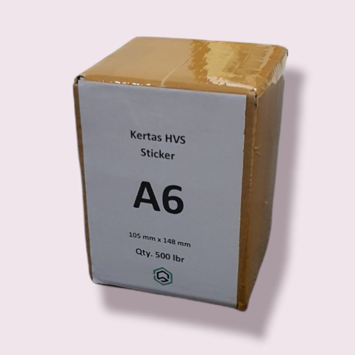 

KP8 Kes HVS Sticker A6 Label Pengiriman Thermal Doff Matte Lembar