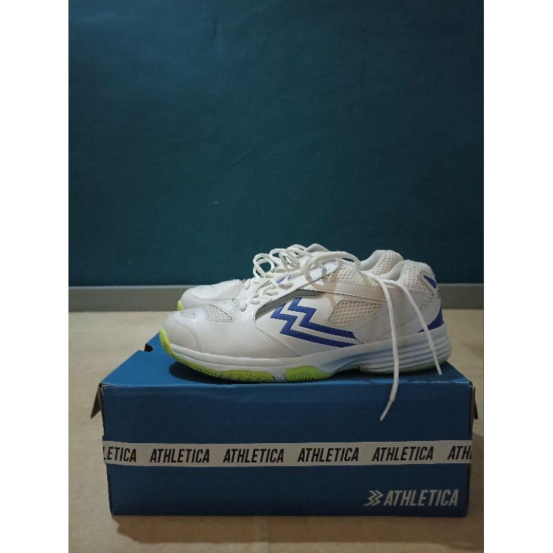 Sepatu Badminton Athletica - Supra White | Second like new