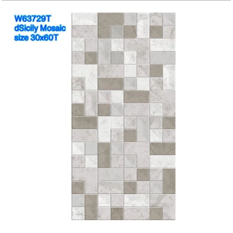 Roman keramik dSicily Mosaic size 30x60T kw1