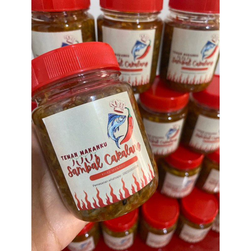 

Sambal Cakalang Asap khas manado 200gr