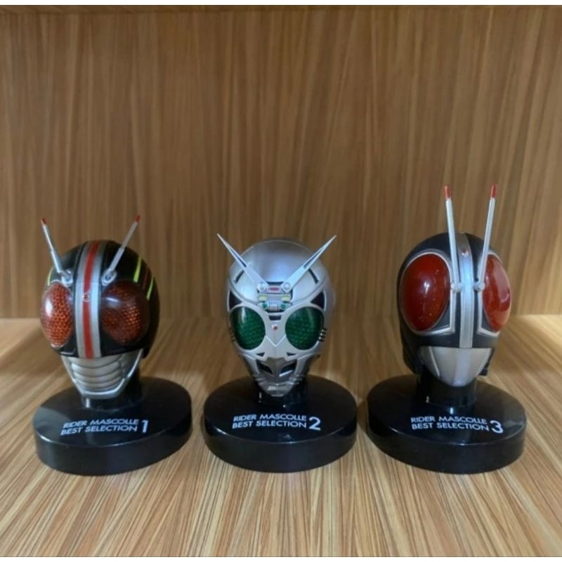 RMC Rider Mascolle Best Selection Kamen Rider Black RX Shadowmoon set of 3