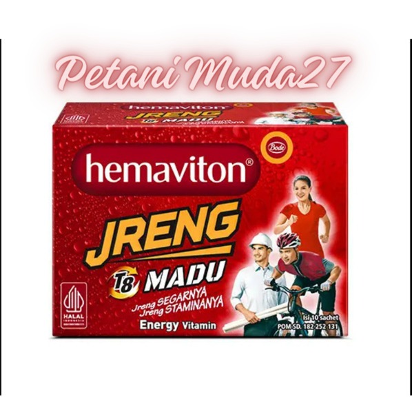 

Hemaviton Jreng T8 + Madu 1 Pack - Segar untuk Anda