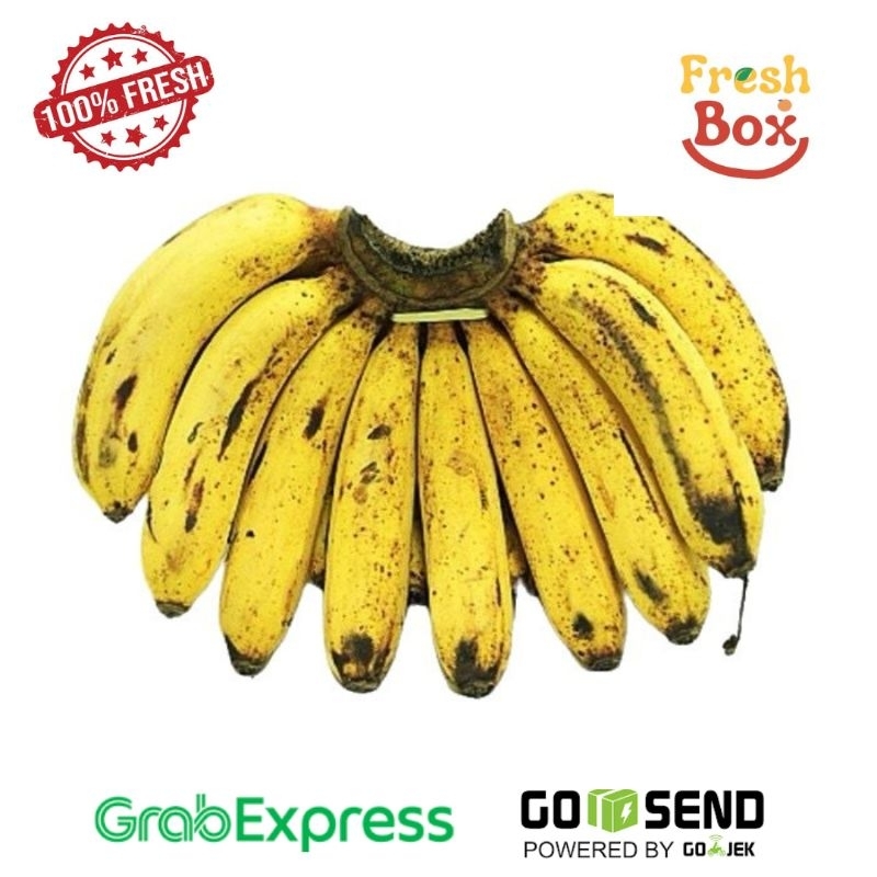 

Fresh Box Pisang Barangan - Pisang Medan 1 Sisir