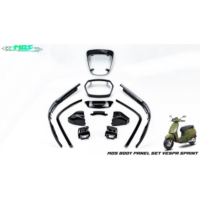 BODY VESPA SPRINT MOS BODY PANEL SET VESPA SPRINT