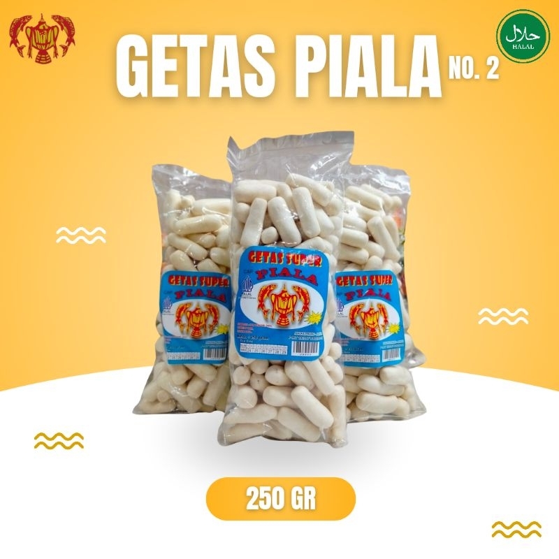 

Getas Super Ikan tenggiri khas Bangka cap Piala No. 2, 250gr