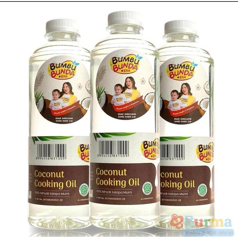 

COCONUT COOKING OIL BUMBU BUNDA MINYAK GORENG KELAPA MURNI MPASI SLOW COOKER