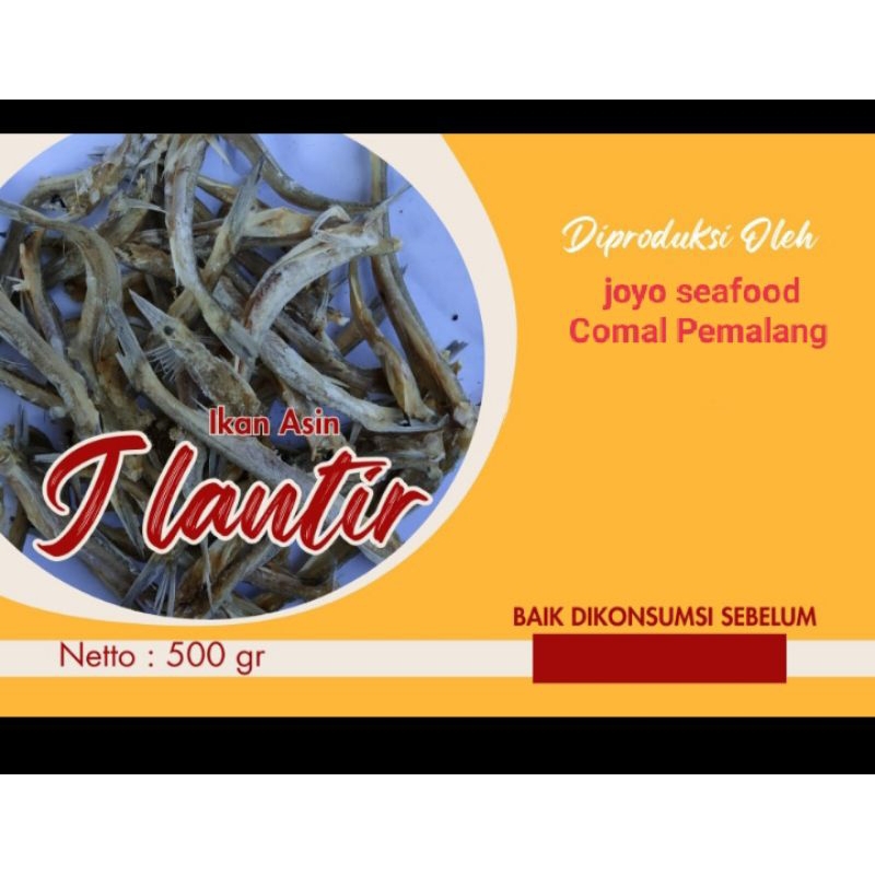 

IKAN ASIN/IKAN KERING JLANTIR/KACANGAN KECIL 500g