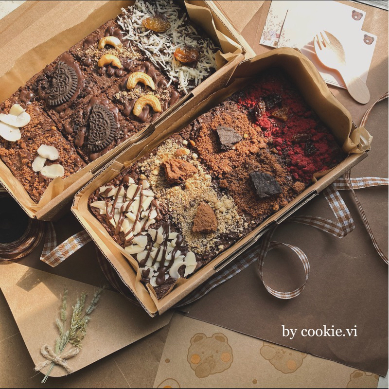 

Brownis fudgy / brownis / cake coklat / hampers