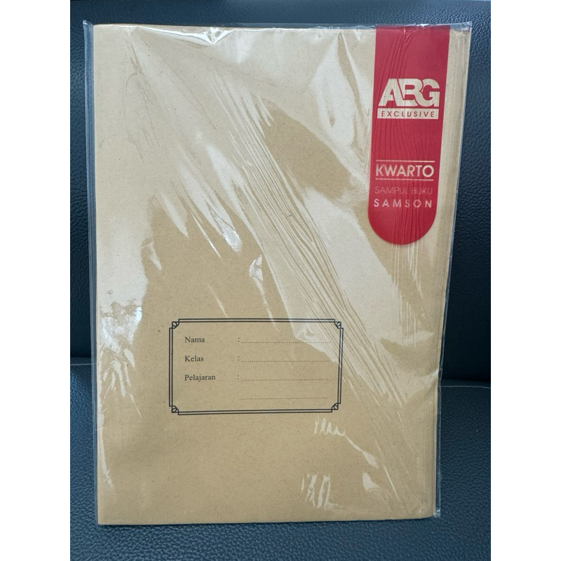 

SAMPUL COKLAT BUKU TULIS KECIL / KWARTO 1 PACK ISI 20 LEMBAR