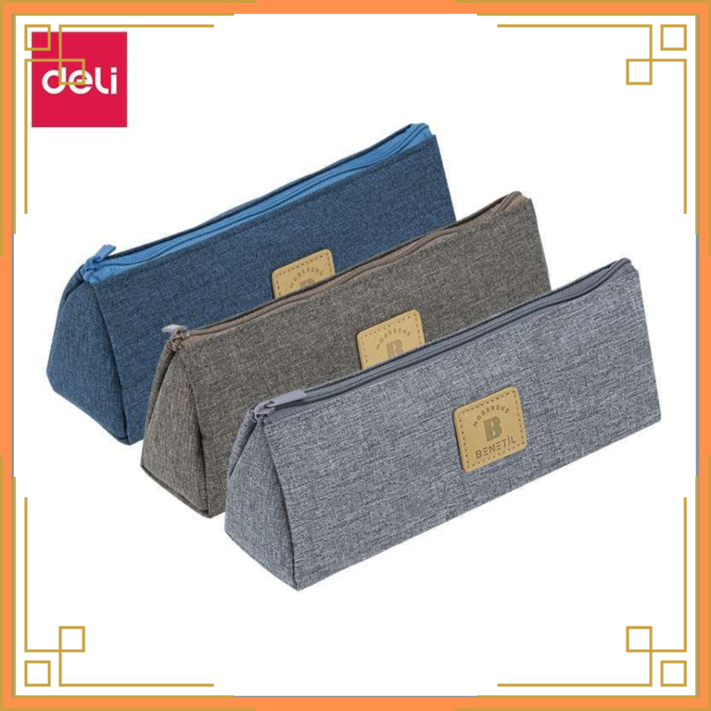 

DELI Tempat Pensil Kain Deli Pouch Besar - EH927