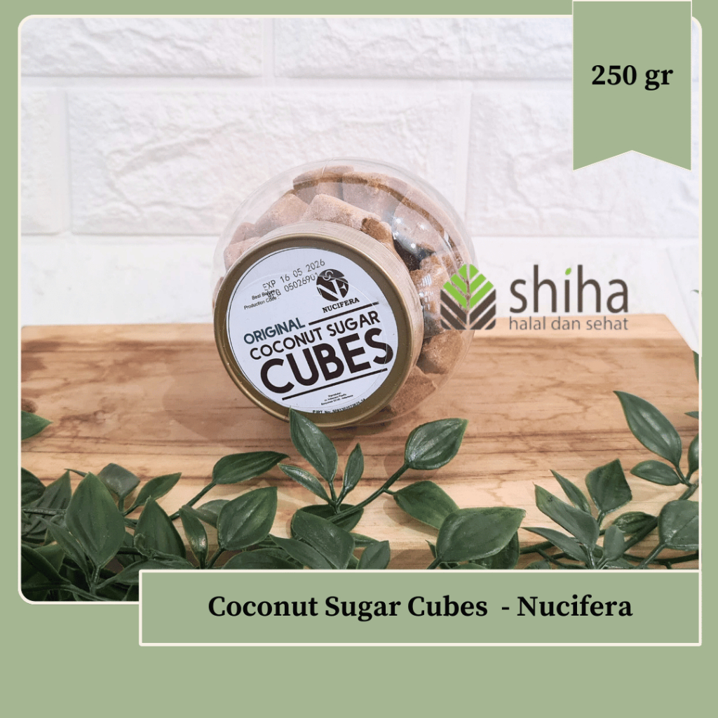 

Coconut Sugar Cubes Nucifera 250 gram | Warung Shiha