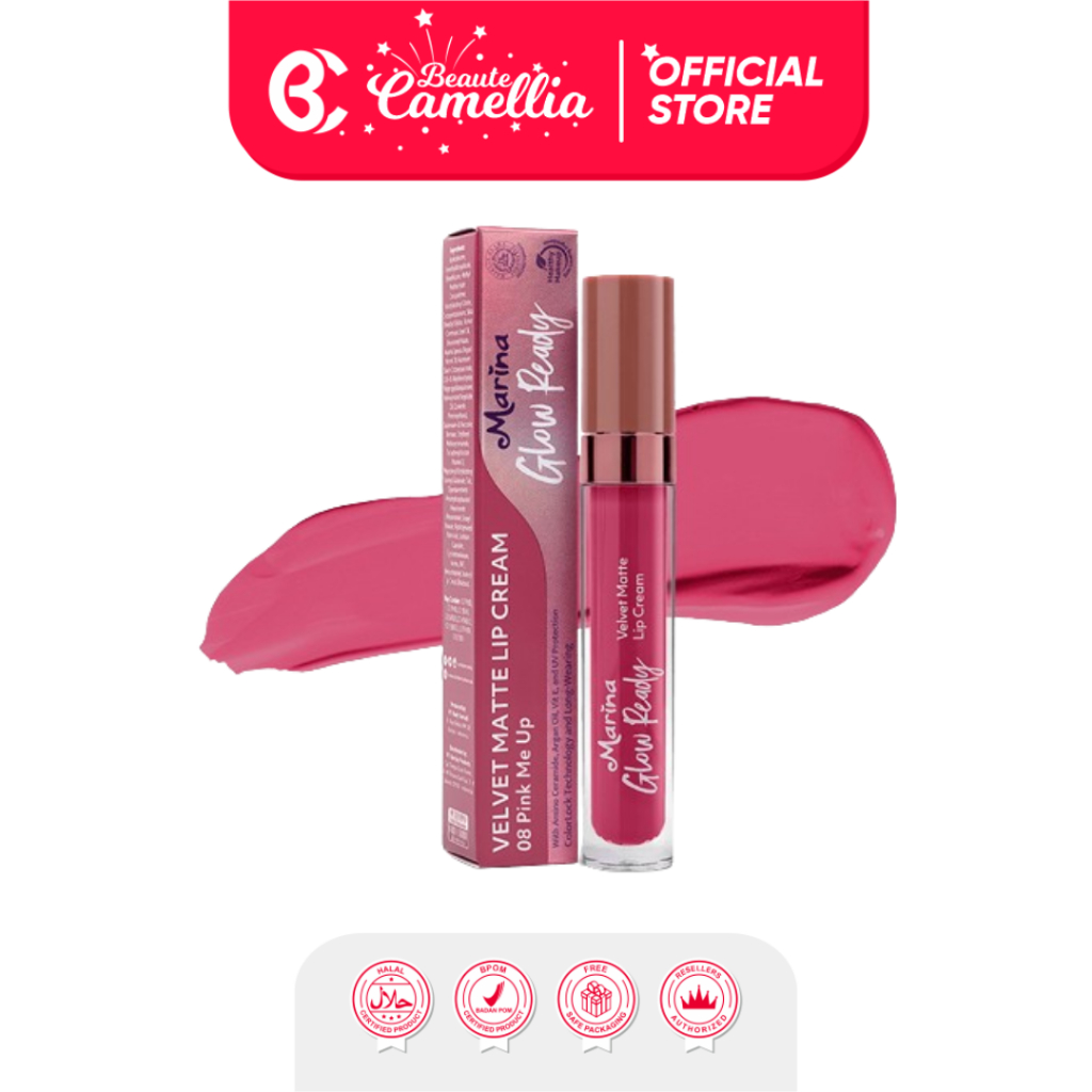 Marina Glow Ready Velvet Matte Lip Cream