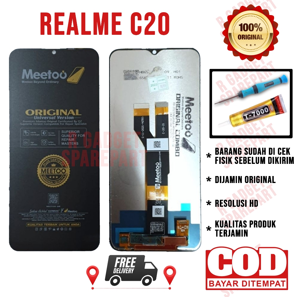 Lcd Realme C20 OEM Quality Lcd Touchscreen Fullset Realme C20