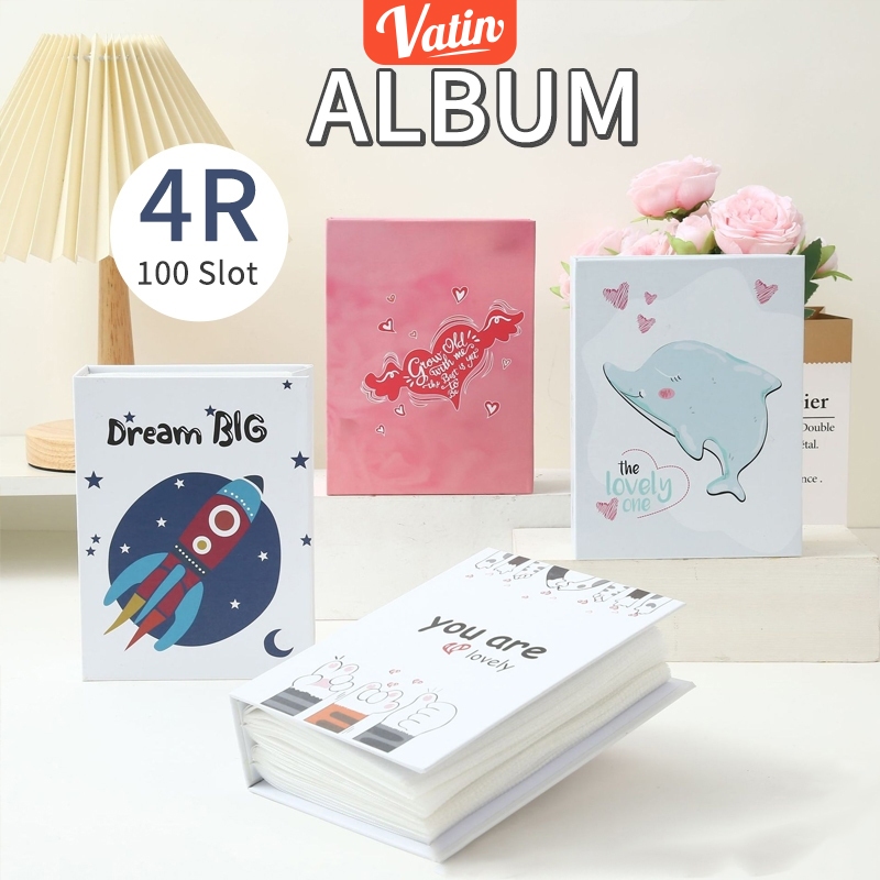 Buku Album Foto Polaroid 4R / Collection Book Foto Laminating Murah ALBUM FOTO ISI 100 PCS ALBUM FOT