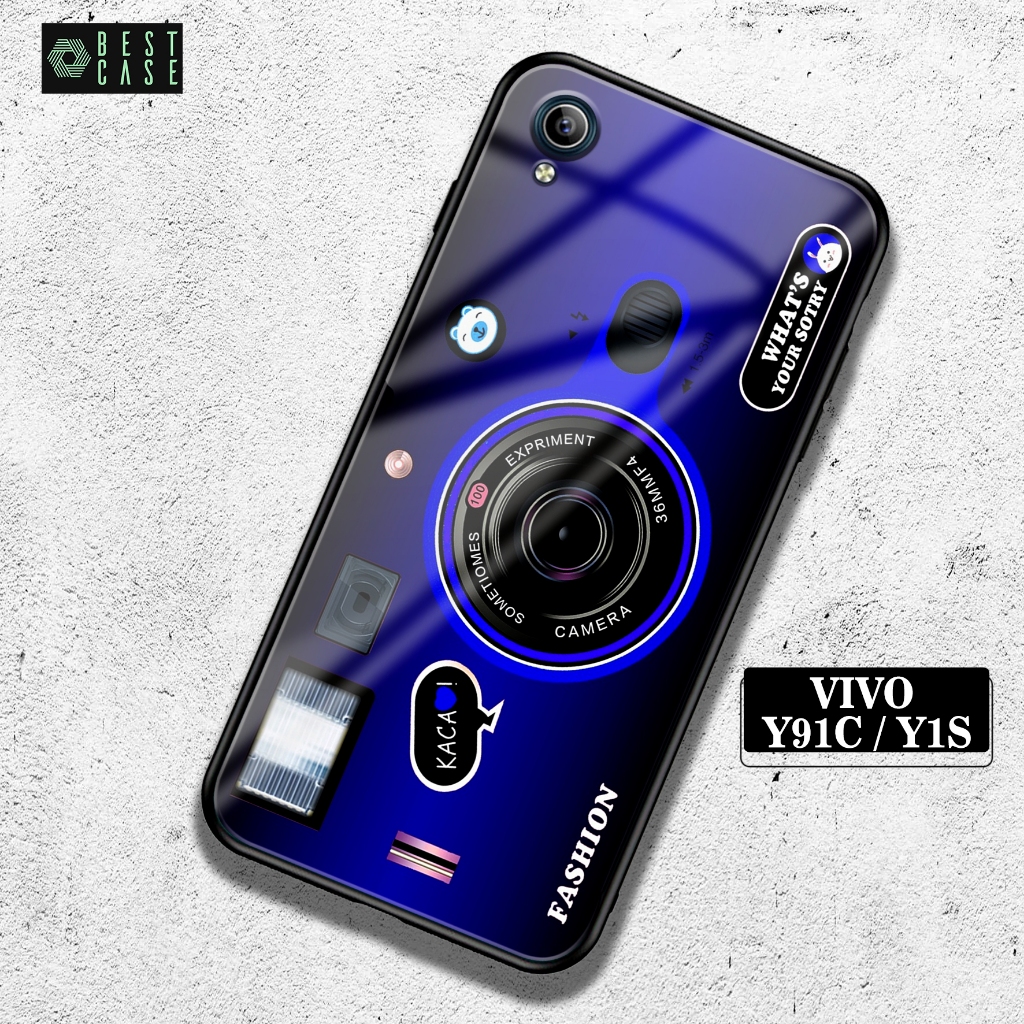 Case VIVO Y91C / 1820 - Casing Hp Y91C / 1820 - Motif ( CAMERA ) - Silikon Hp  Y91C / 1820 - Softcas