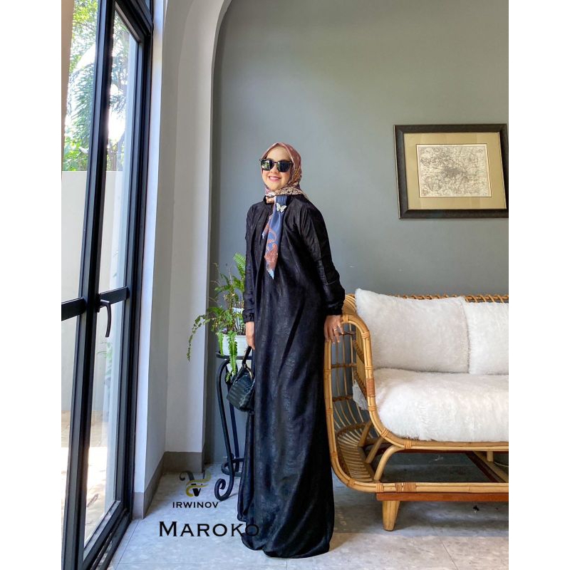 GAMIS WANITA MAROKO BASIC DRESS (DN)