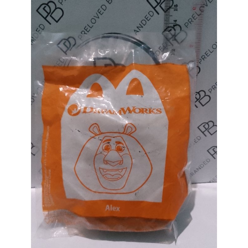 McDonald's Happy Meal- DreamWorks Alex