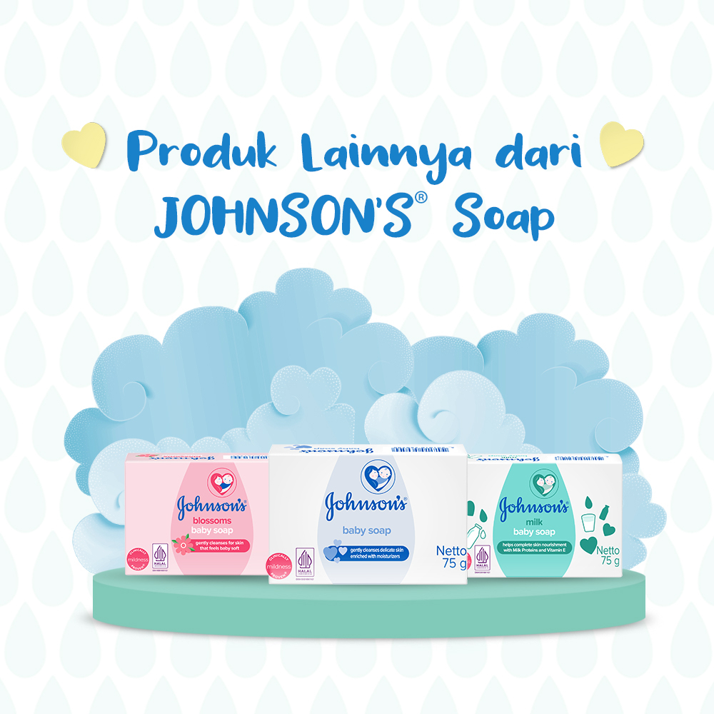 JOHNSON'S Baby Bar Soap / Sabun Bayi / Sabun Batang Johnson's Baby - 100gr