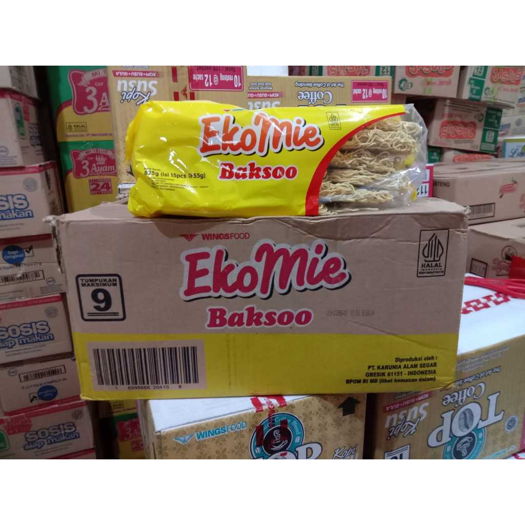 

Mie Eko Bakso 1 Dus Isi 6 Pack