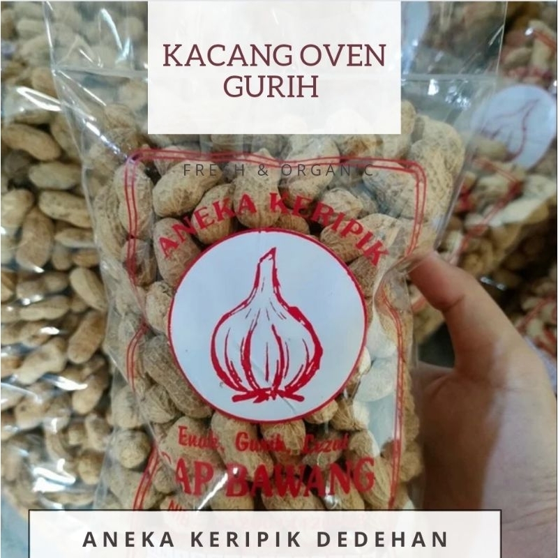 

Kacang Oven Gurih Asin [ 1kg ]