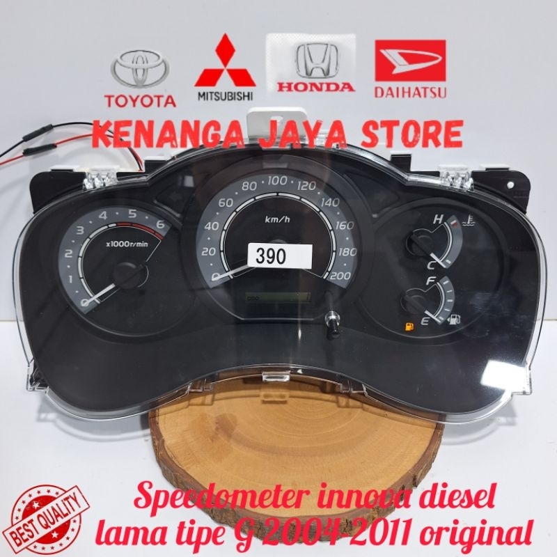 speedometer / kilometer innova lama tipe G diesel 2004-2011 original