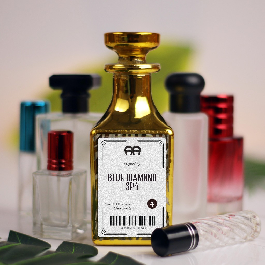 PARFUM BLUE DIAMOND SP4 | Parfum Wangi Viral Tahan Lama Unisex Pria Wanita Unisex Cowok Cewek Refill