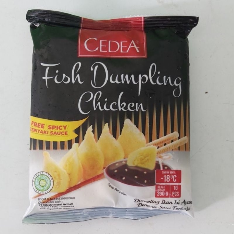 

Cedea new dumpling chicken 200gr