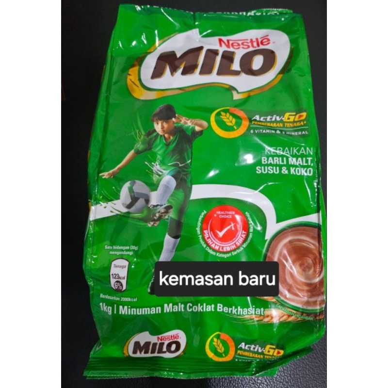 

Milo_o Susu bubuk Coklat malaysia 1 kg dan 1.1kg original