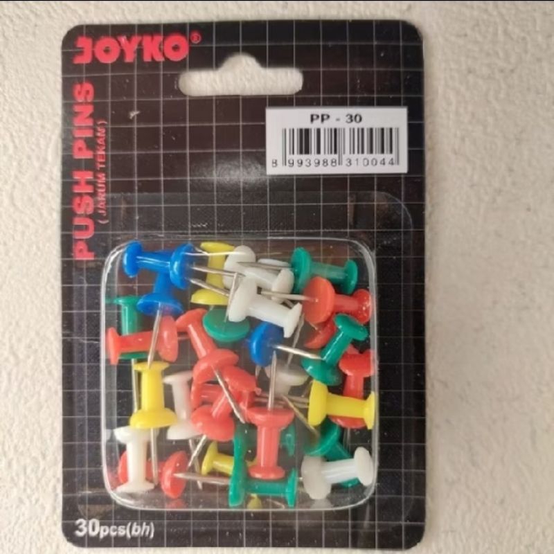 

Joyko Push Pin PP-30 / 1 pak