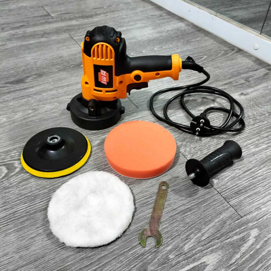 NEW PROMO Ellka Alat Poles Body Motor Mobil Bisa jadi gerinda dan bor /poles motor/ poles mbobil Tat