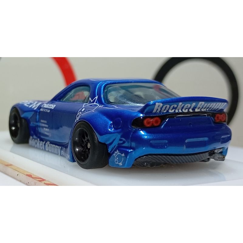 hot wheels 95 Mazda RX 7 custom rocket bunny pandem