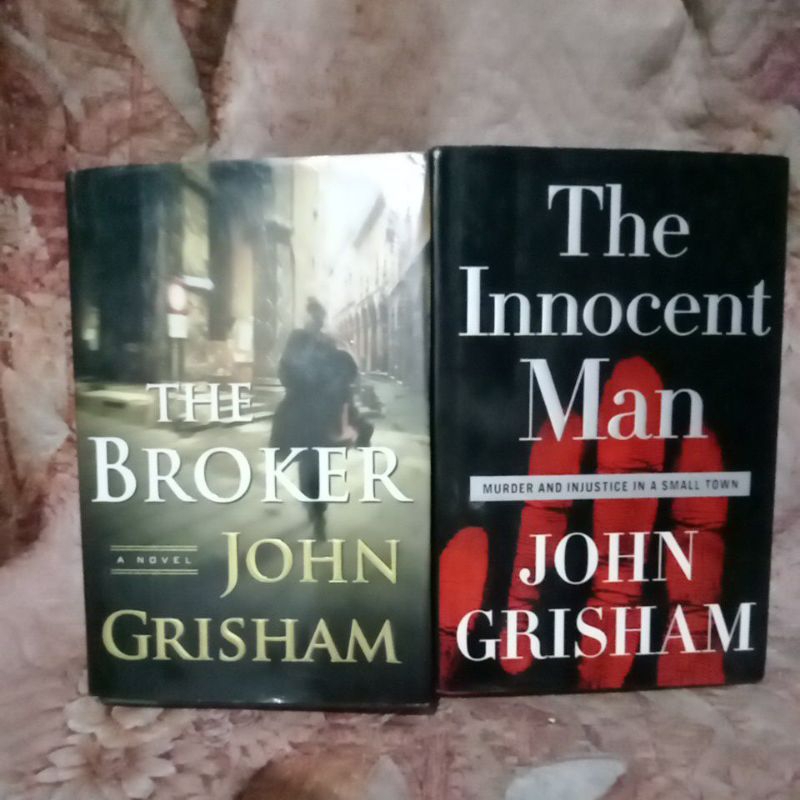 novel jhon grisham hard cover