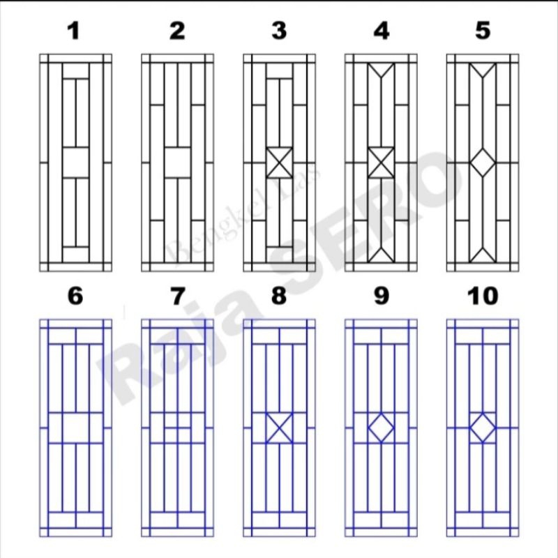 Teralis Jendela Kawat Nyamuk A22a
