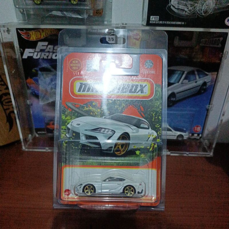Matchbox Toyota Gr Supra Putih