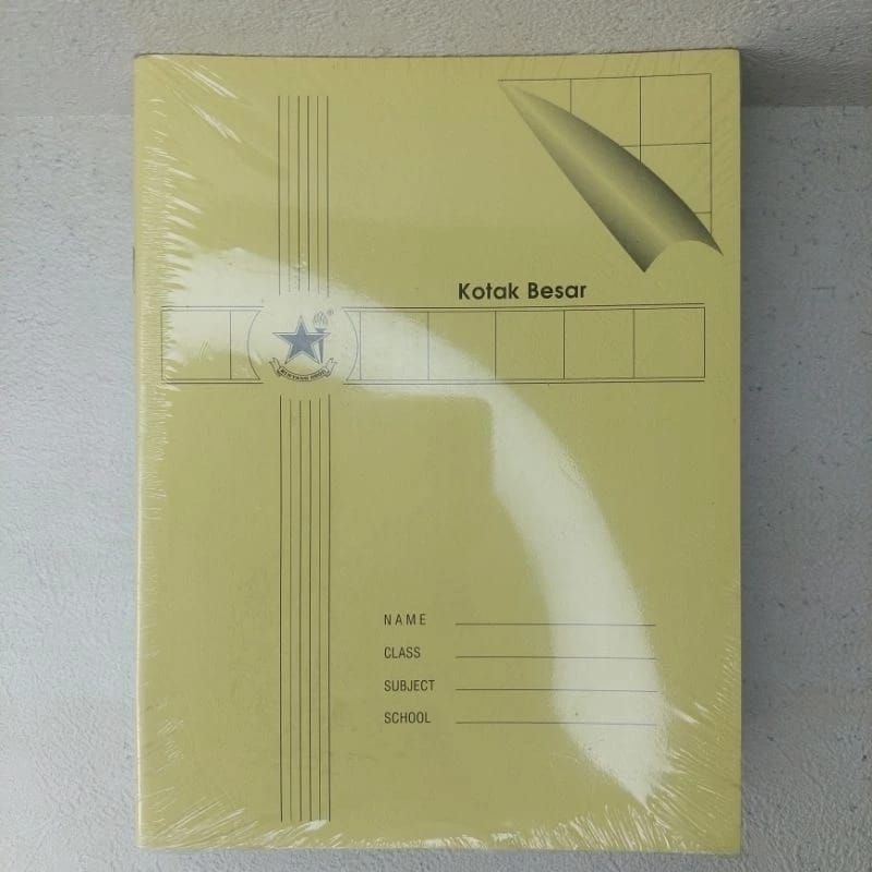 

bintang obor buku kotak sedang /besar isi 38lmbr