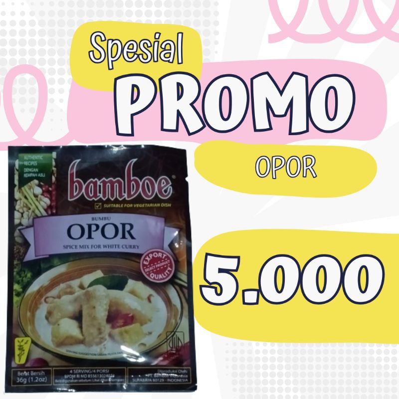 

bumbu bamboe opor PROMO