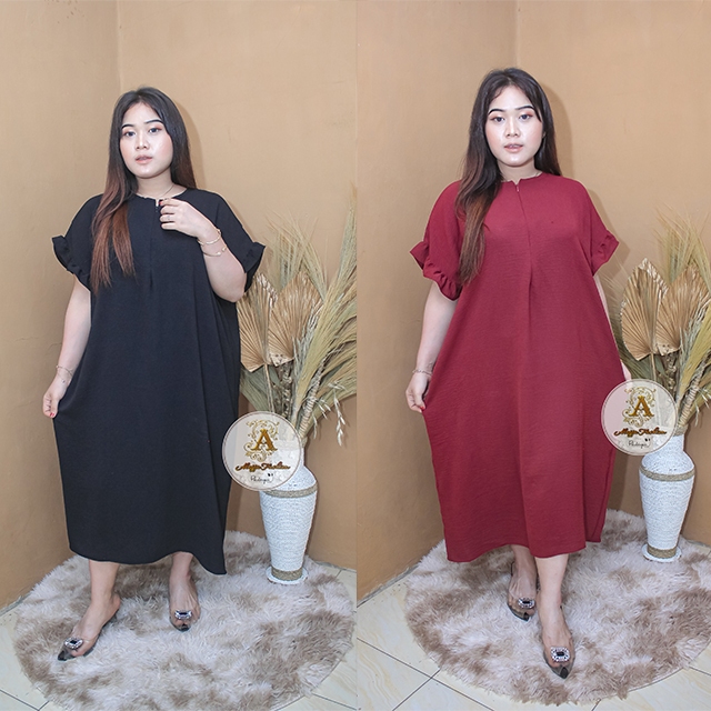 daster crinkle airflow - dress daster - daster polos busui - daster crinkle - daster ld 120