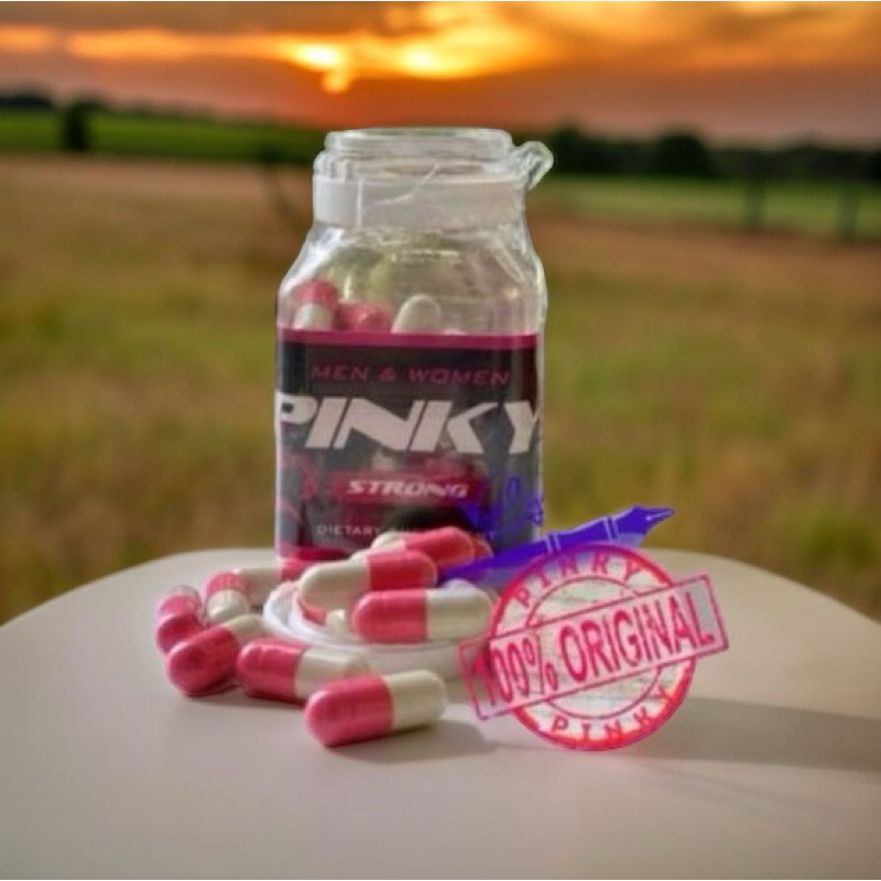 Pelangsing Pinky Strong  / Obat Diet Pinky Putih Pink 30 Kapsul siap kirim tanpa PO dan bs cod
