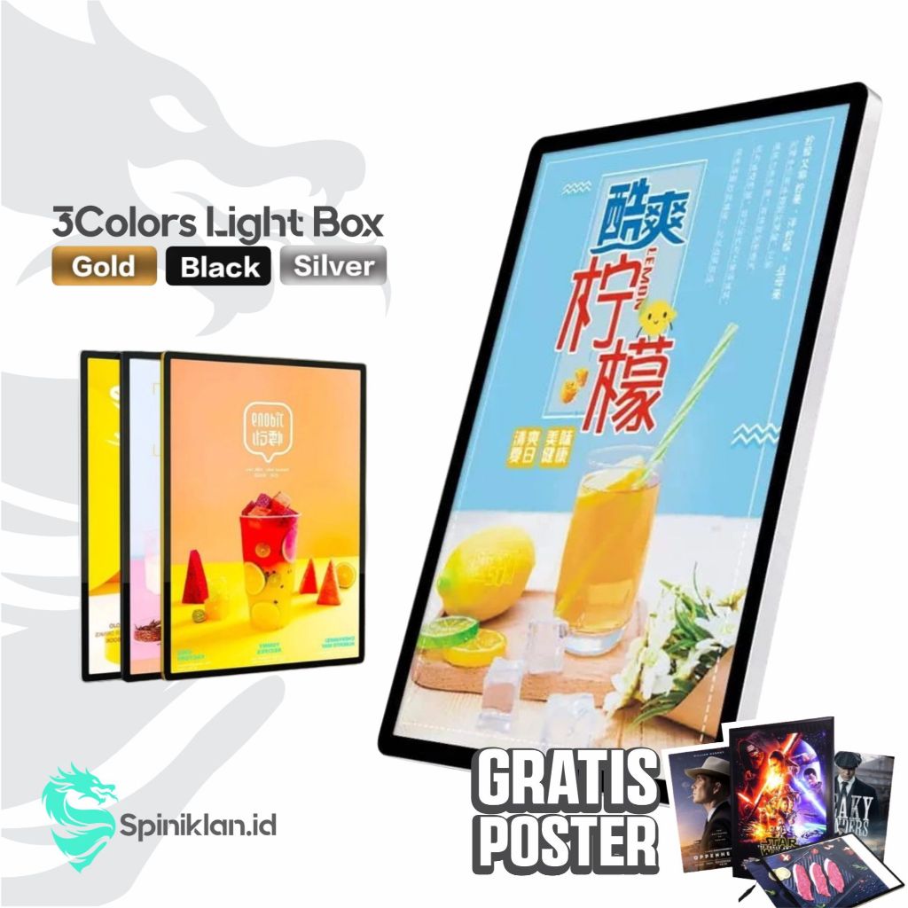 

3Colors Light Box Spiniklan.id (Gratis Poster)