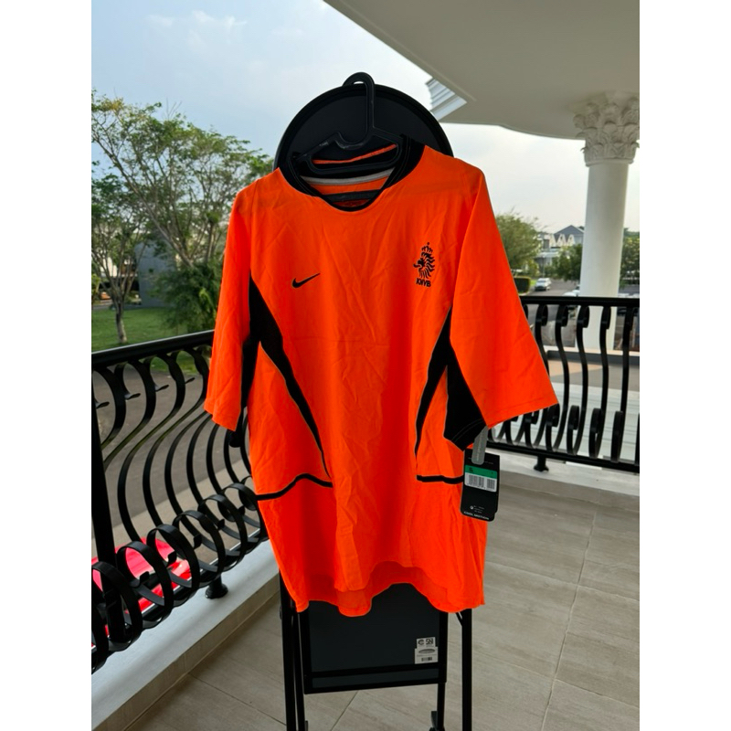 Jersey Belanda (Netherland) Home 2002 BNWT Size XL (62x76) Original