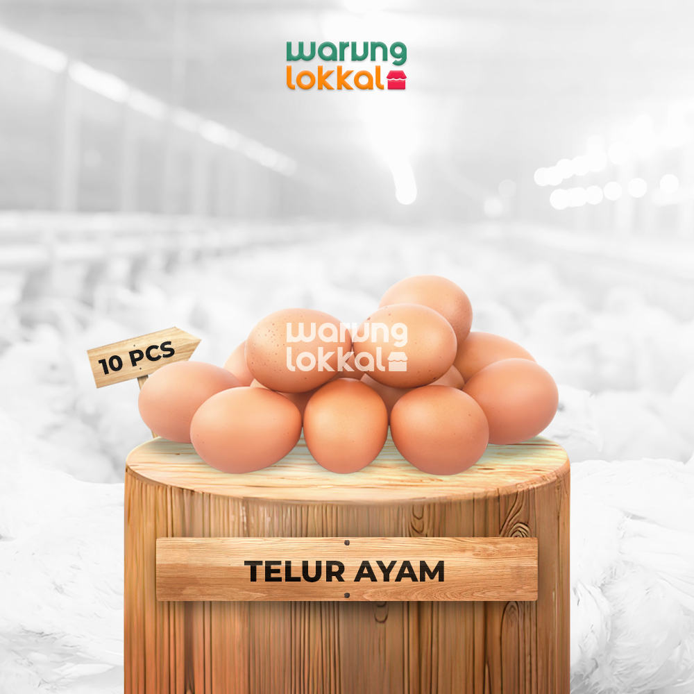 

Telur Ayam 10 Pcs - Warung Lokkal