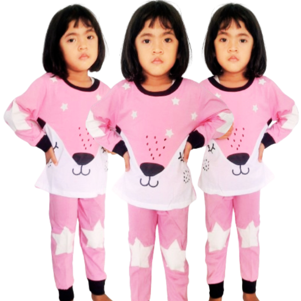 SETELAN ANAK PEREMPUAN VIRAL // STELAN ANAK PEREMPUAN WE3 // BAJU TIDUR ANAK PEREMPUAN // SETELAN BA